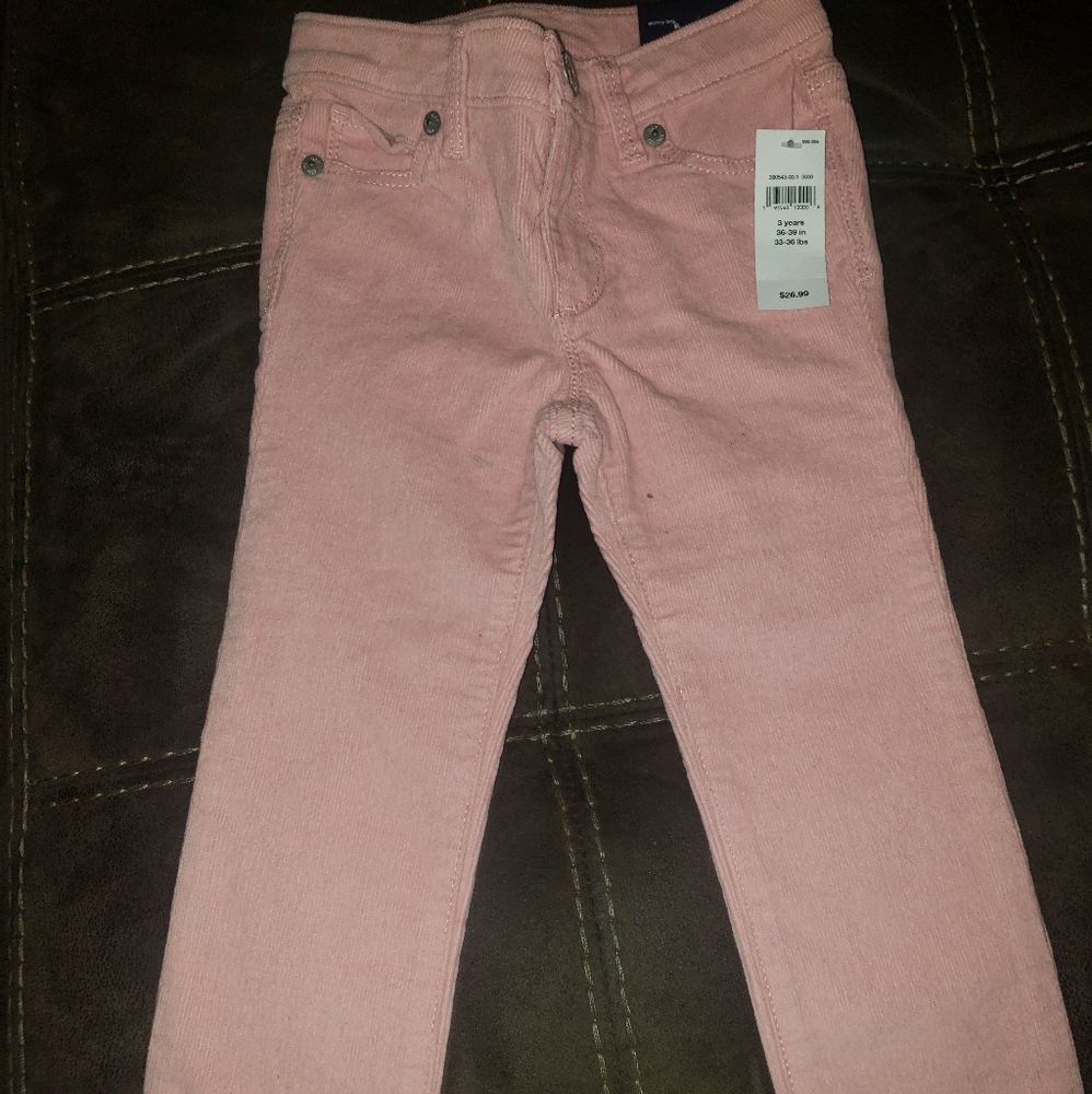 New toddler corduroy pants.